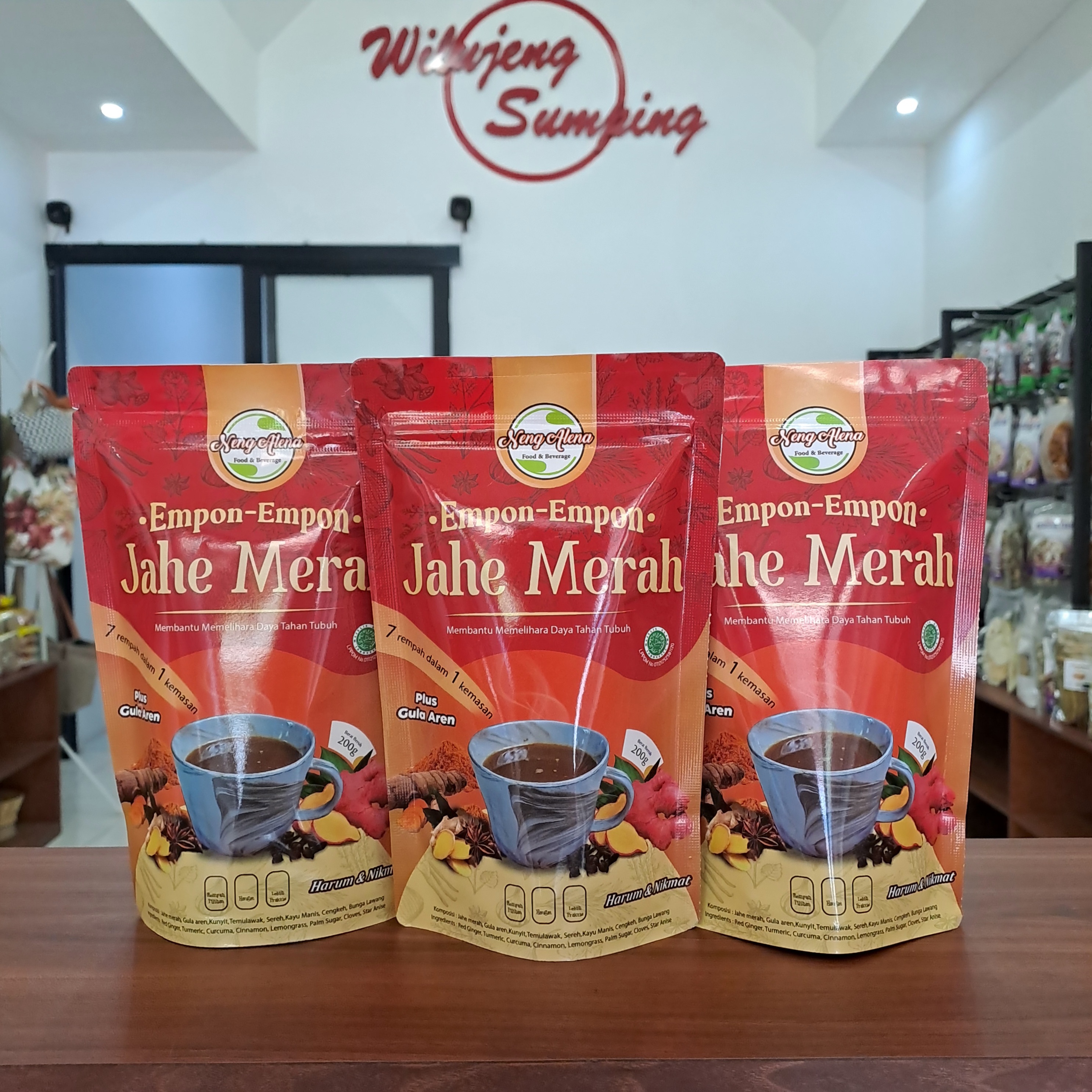 Jahe Merah empon empon